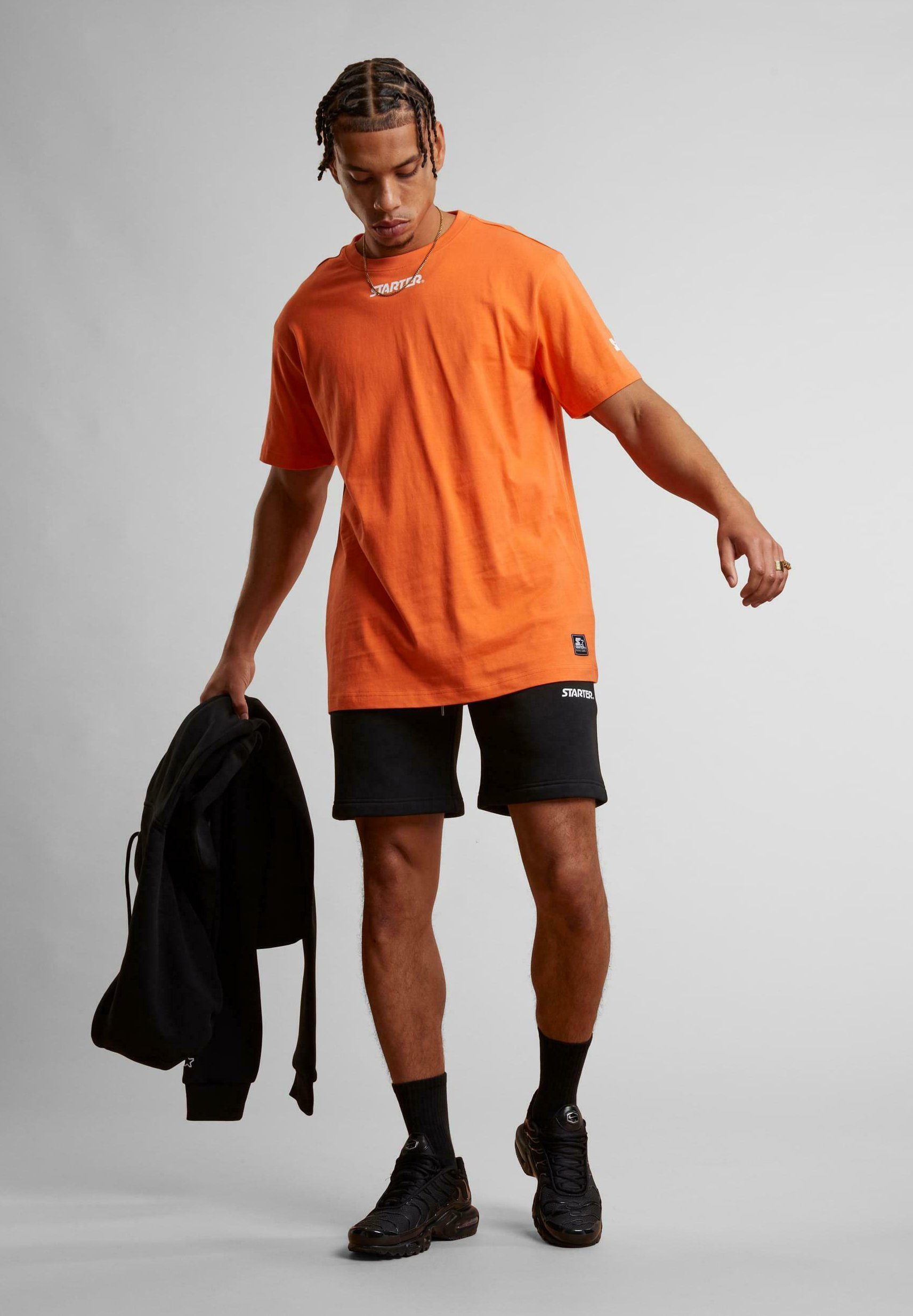 Starter SMALL LOGO ESSENTIAL - Trainingsbroek - zwart