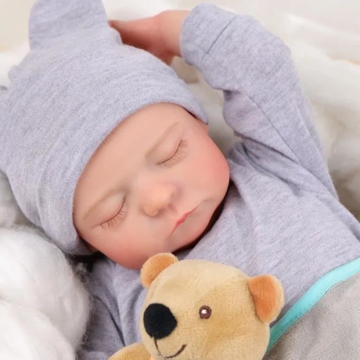 Rebornpop - Kyamrc - Rebornpop - 49 cm - Siliconen - Beweegbare ledematen