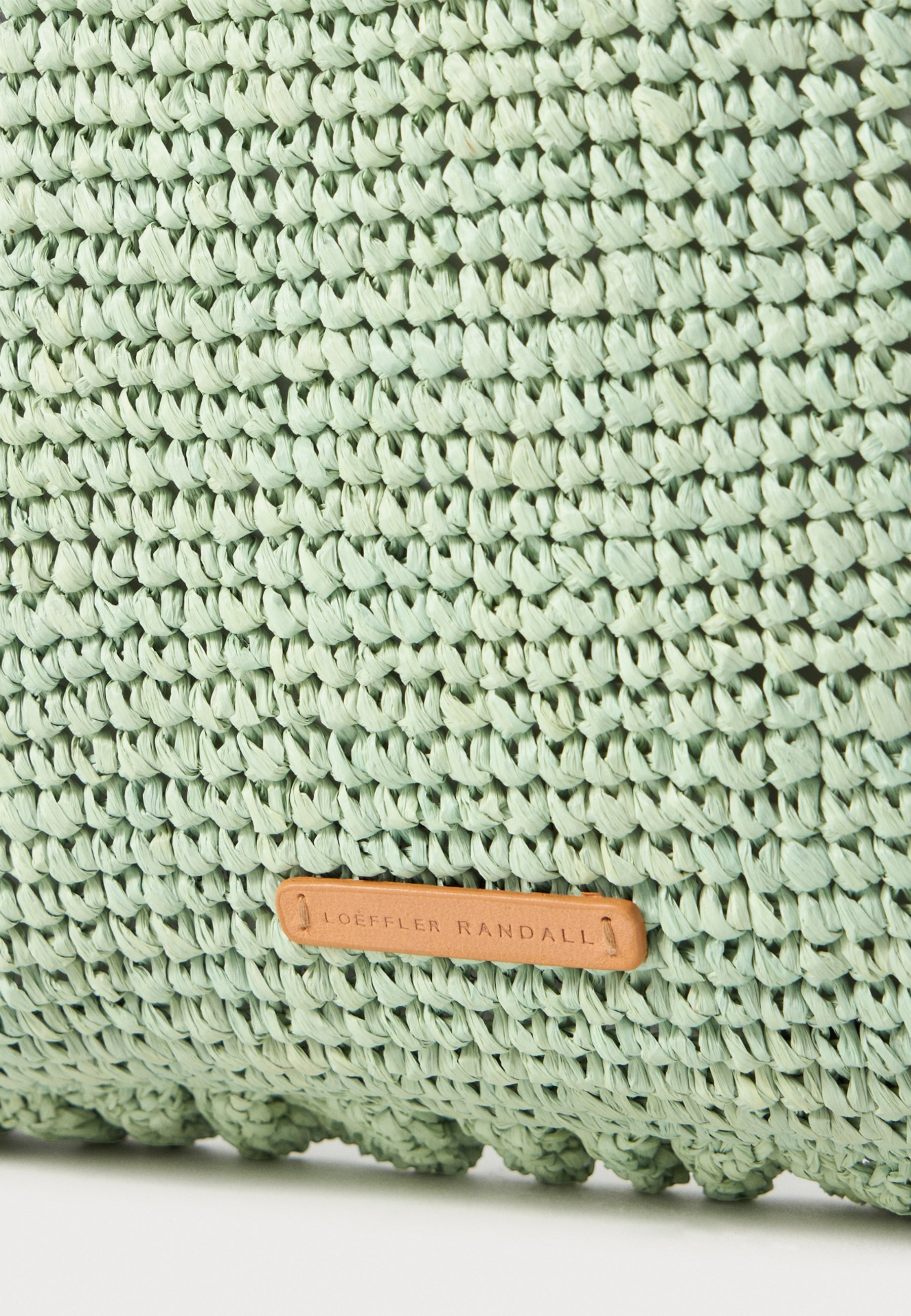 Loeffler Randall JUSTINE - Tragetasche - mint/rot/grün