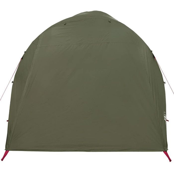 vidaXL 6-Person Tunnel Family Tent, Olive Green, Waterproof, Tent, Garden Tent, Outdoor Shelter, Camping Tent, 4009575