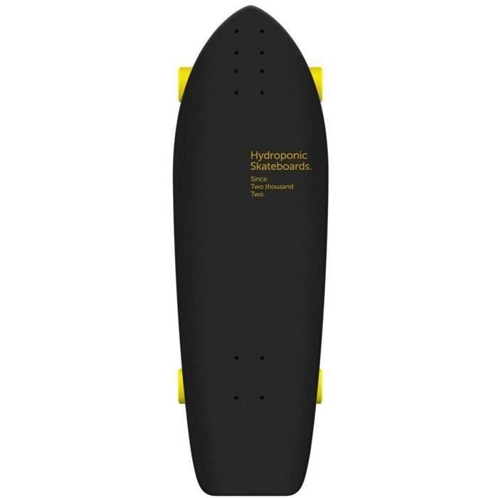 Skate cruiser - HYDROPONIC - Square Black/Yellow - 31.5 pouces - Mixte - 4 roues