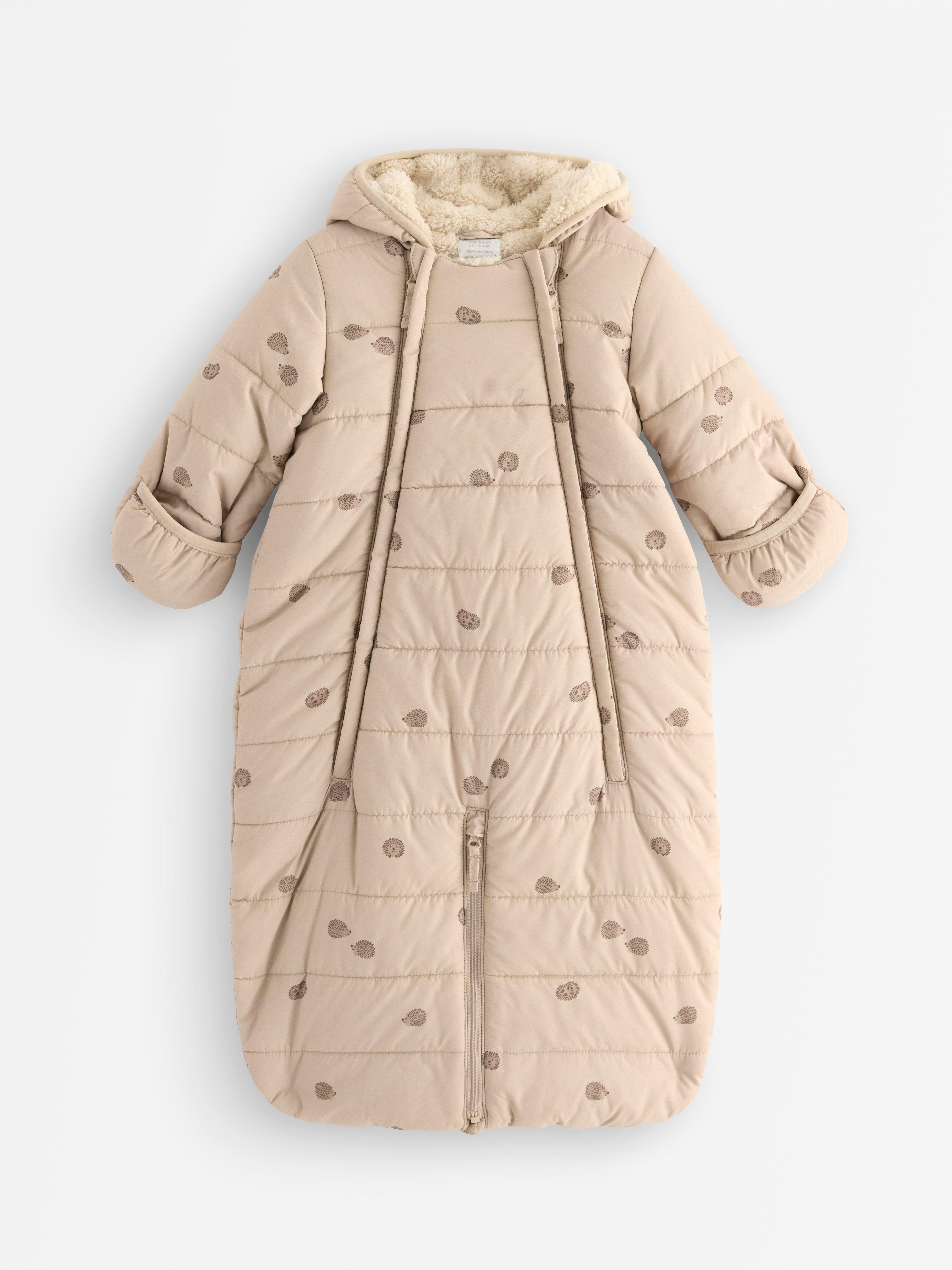 Vadderad en general Beige claro