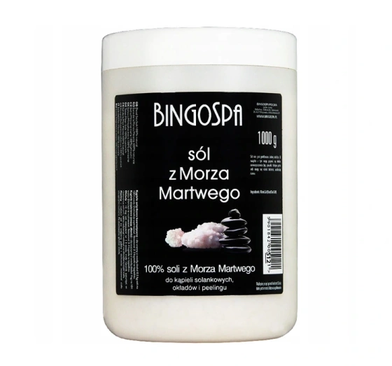 BingoSpa sól do kąpieli z Morza Martwego 100% 1000 g