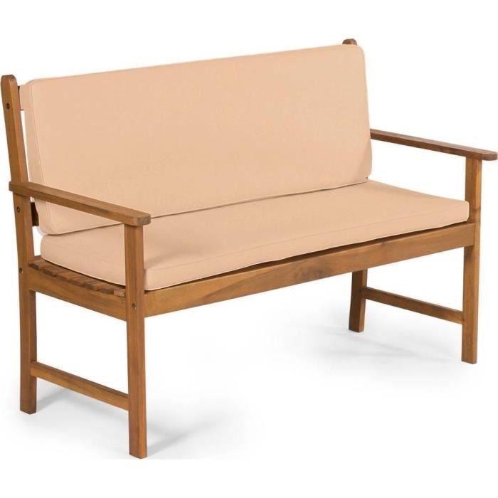 Banco de jardim de 2 lugares - Fieldmann - FDZN 4013-T