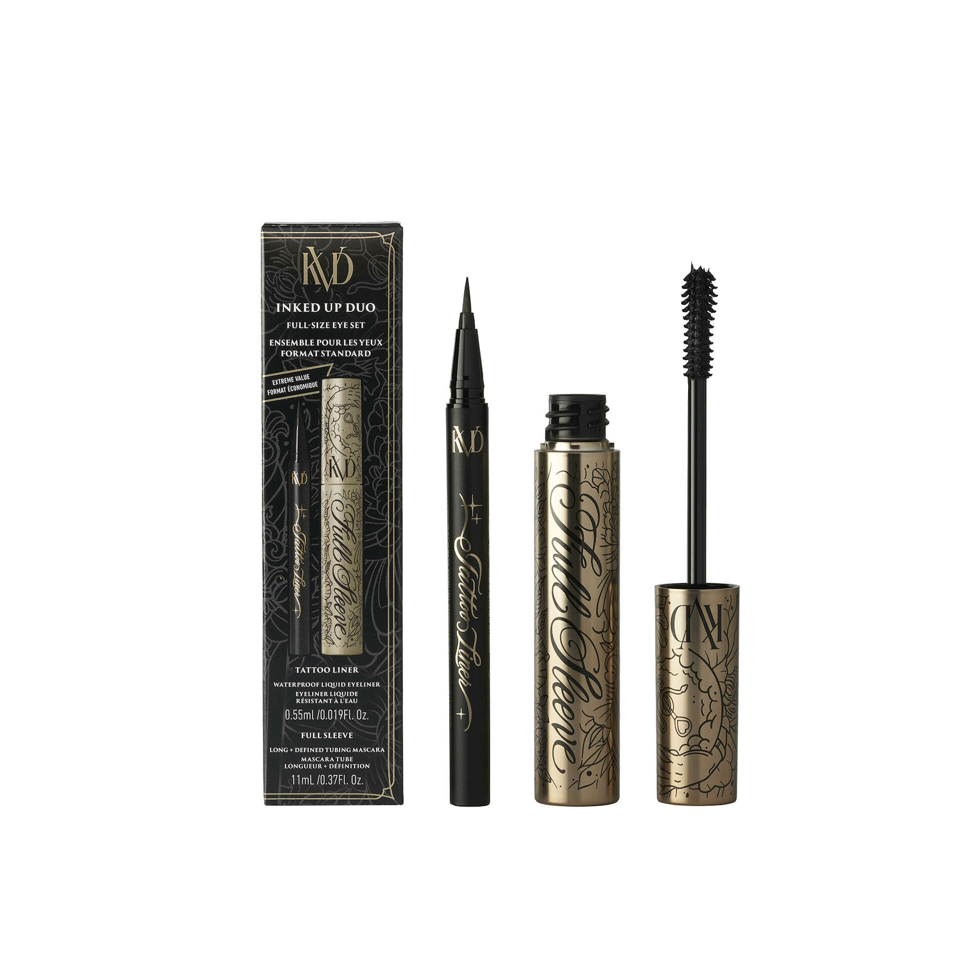 Set Duo Rimel + Creion de Tatuaj - KVD