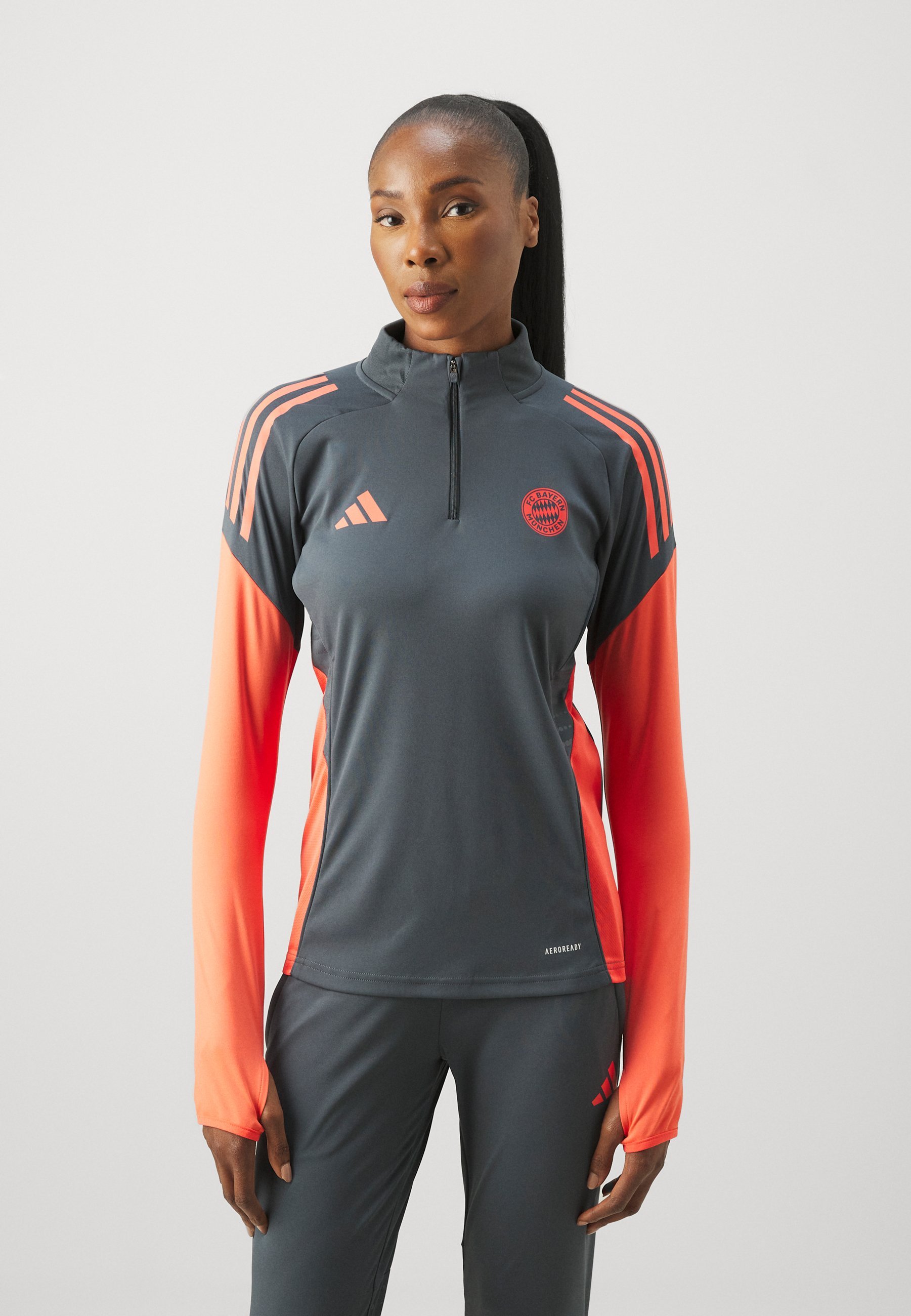 adidas Performance FC BAYERN TRAININGSBEKLEIDUNG FÜR DAMEN - Vereinskleidung - kräftiges Onyx