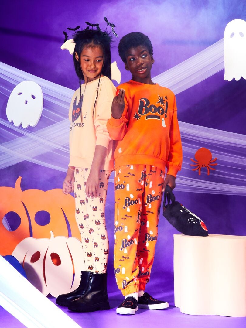 Halloween joggingbroek - Oranje