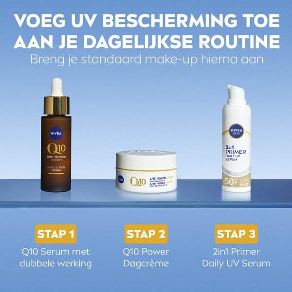 NIVEA Sun 2-in-1 Primer Zilnic Ser UV<br>30ml