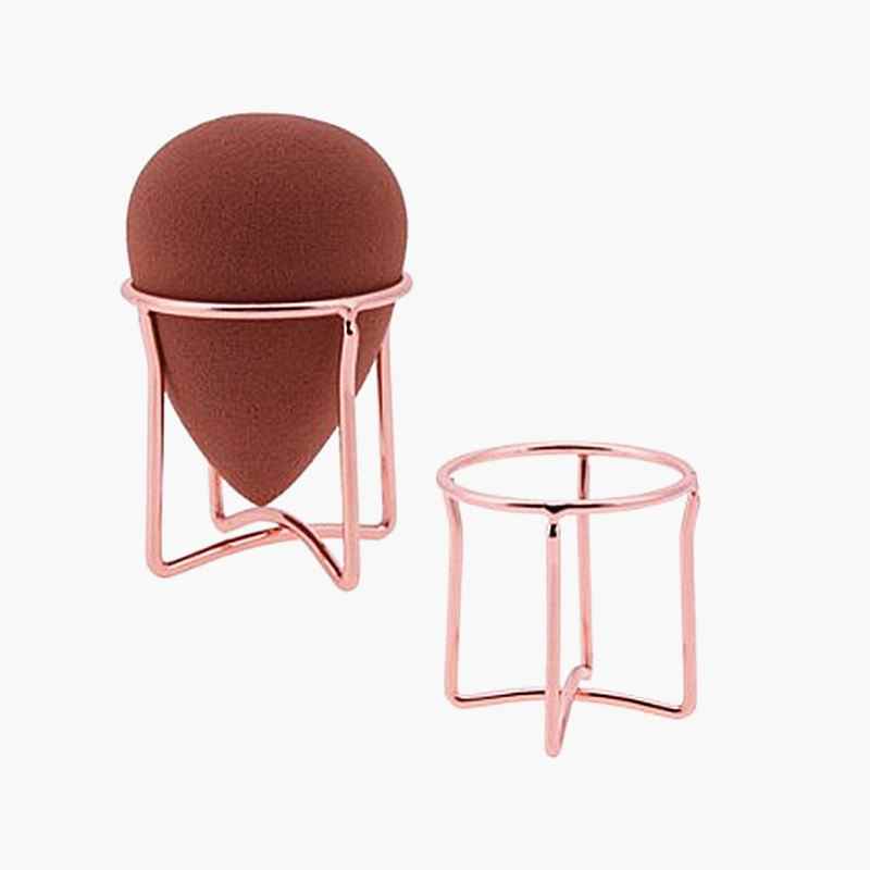 1 éponge cosmétique, présentoir et support de séchage pour houppette à poudre, kit d'outils de maquillage et de beauté en vente en gros
