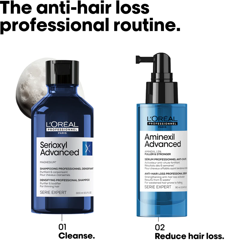 L'Oréal Professionnel Serie Expert Aminexil Advanced lak na vlasy pre podporu rastu vlasov