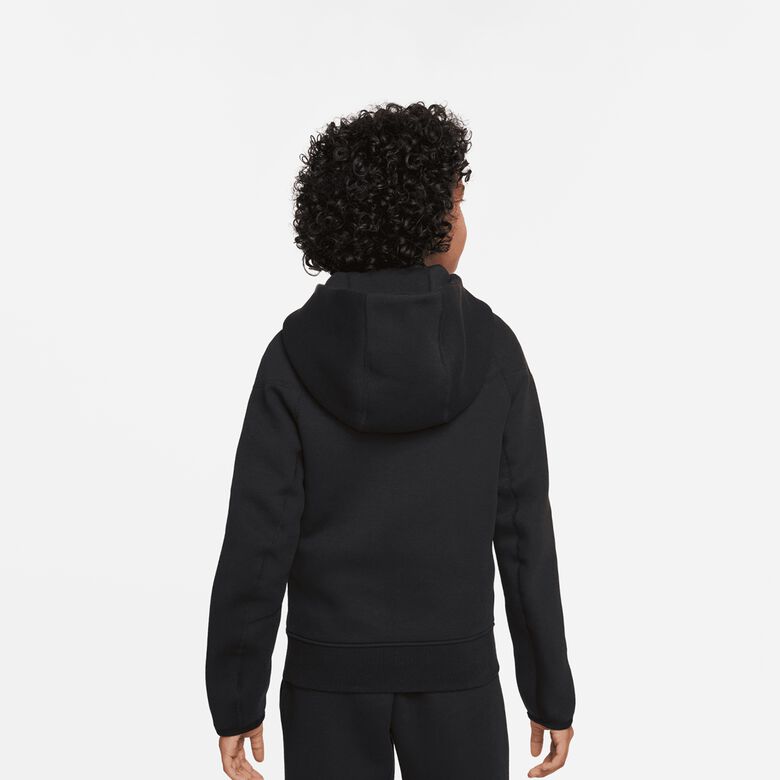 Sweat à capuche zippé en polaire technique