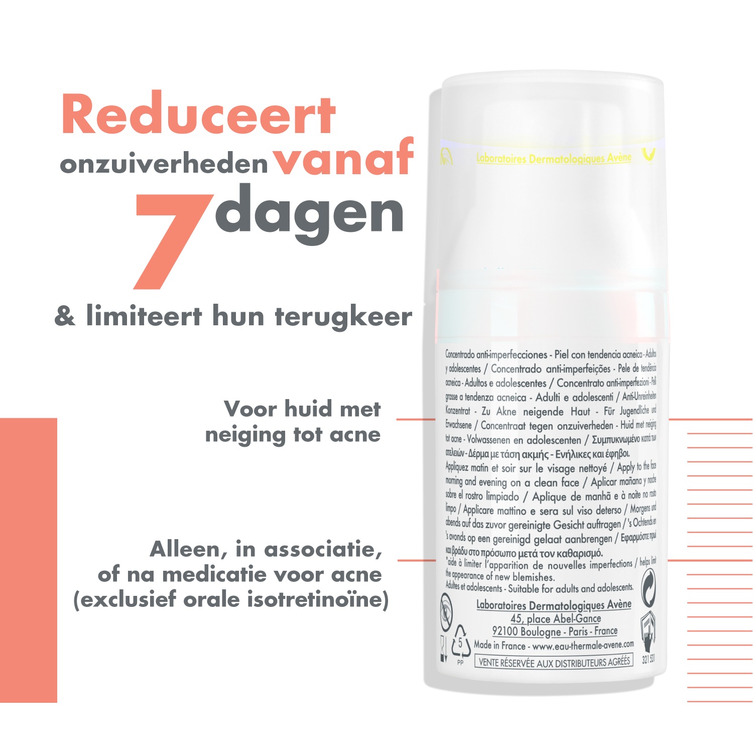 Avène Anti-Blemish Care Cleanance Comedomed Koncentrat przeciw niedoskonałościom – 30 ml