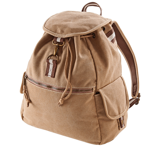  Mochila De Tela Modelo Vintage (18 Litrów) Quadra