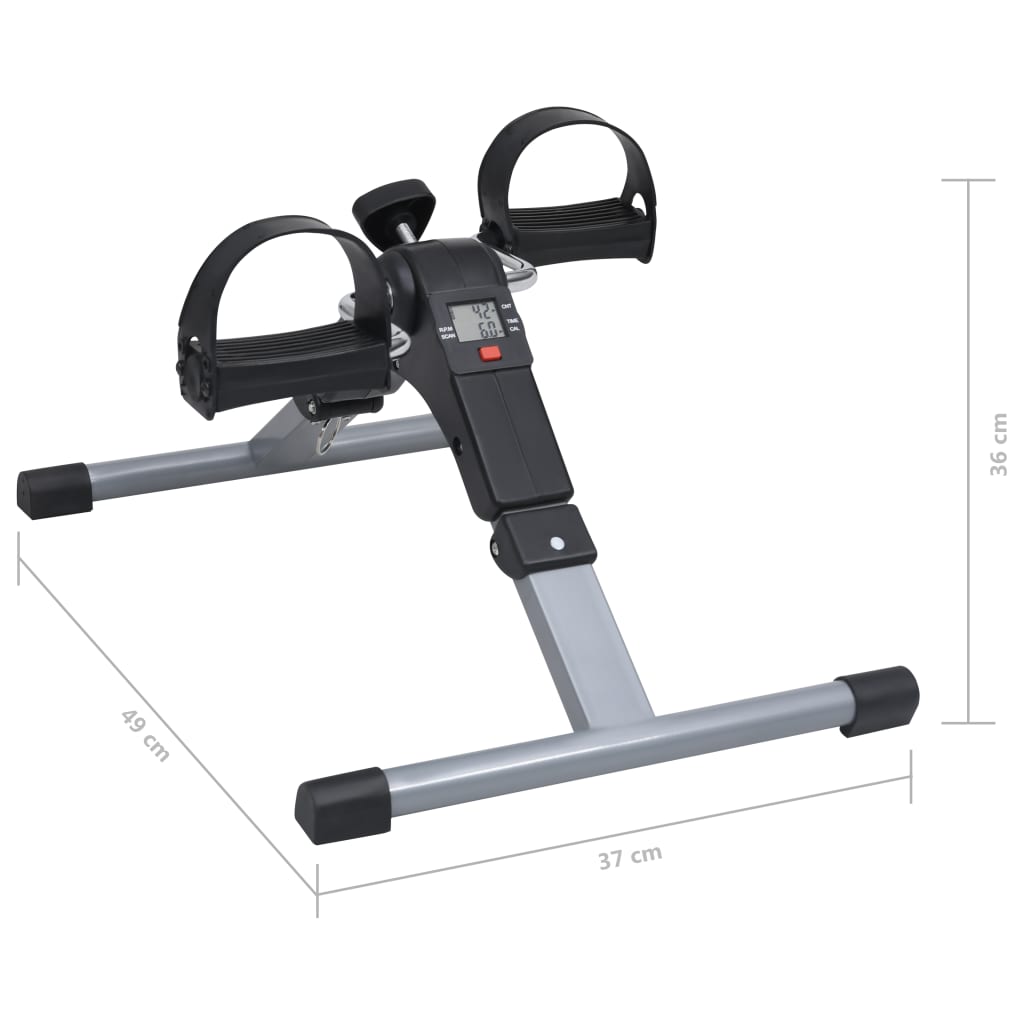 Vidaxl Black Pedal Exerciser