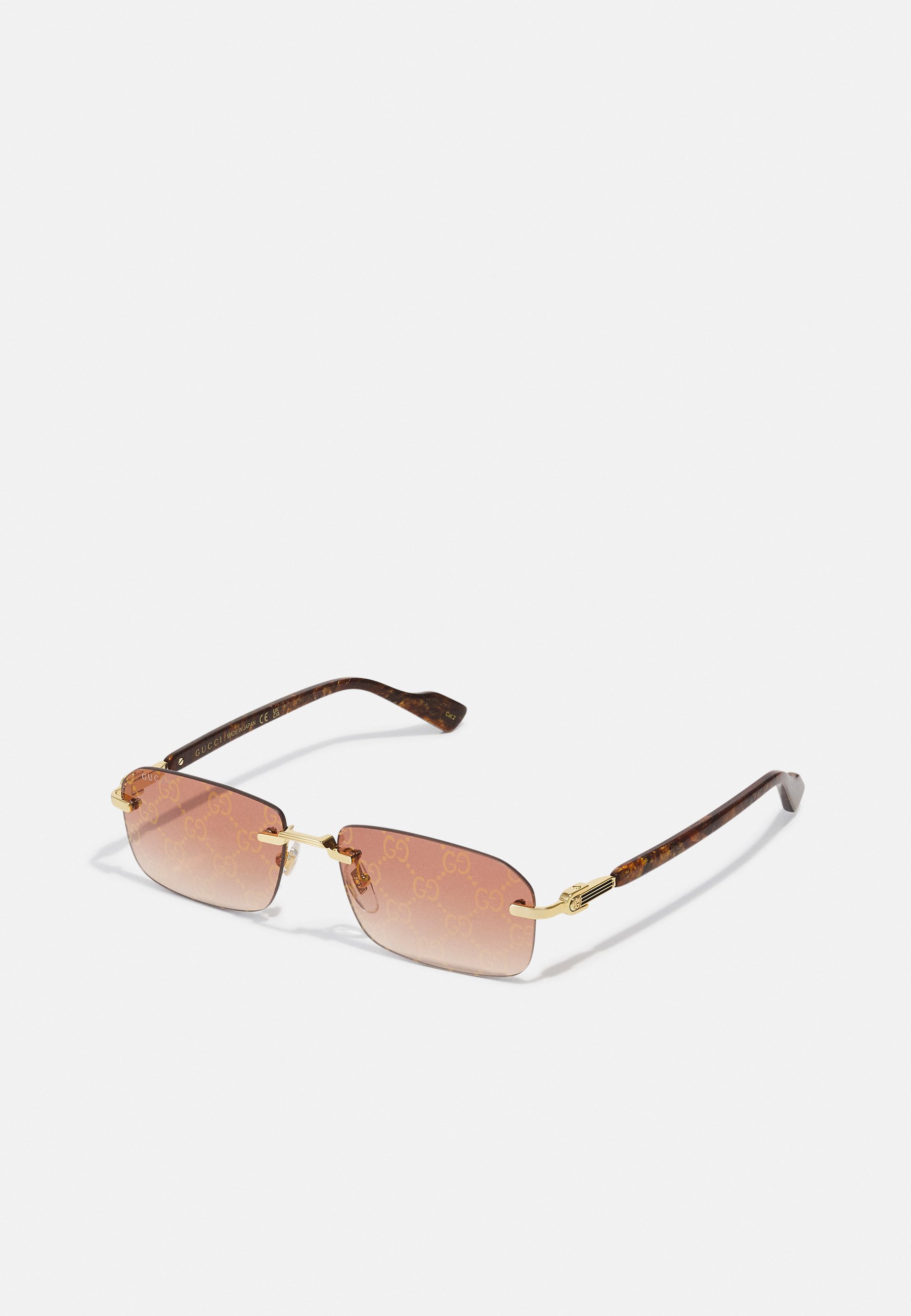 Occhiali da sole Gucci UNISEX - color oro/giallo-rosso