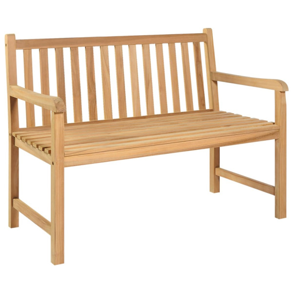 Ławka ogrodowa Brąz 114 cm Drewno vidaXL