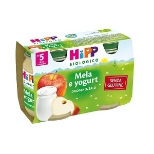 HIPP Hipp Bio snack homogeneizado de maçã e iogurte 2 x 125 g