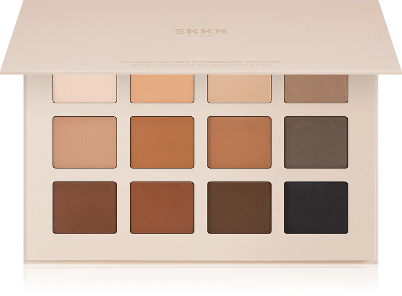 SKKN by Kim Palette Eyeshadow Klasická matná paleta očných tieňov