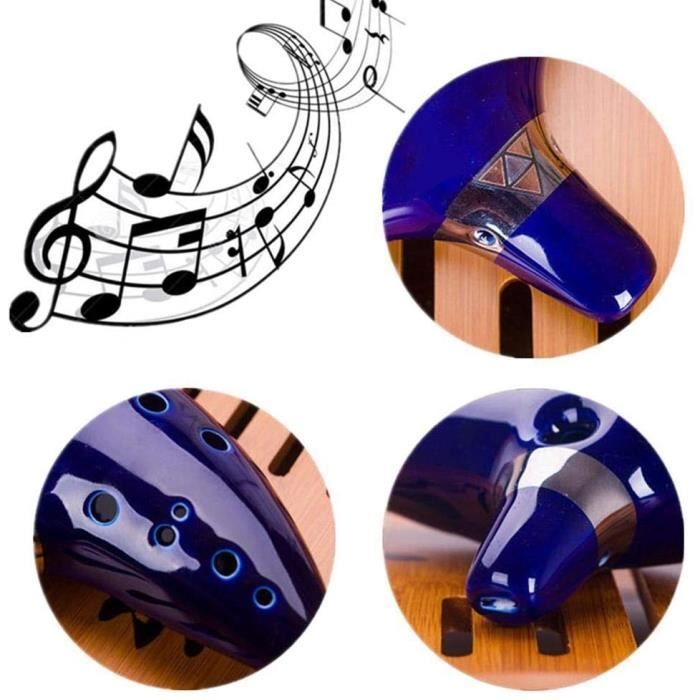 12 trous Ocarinas Play par Gift Instrument pour les fans