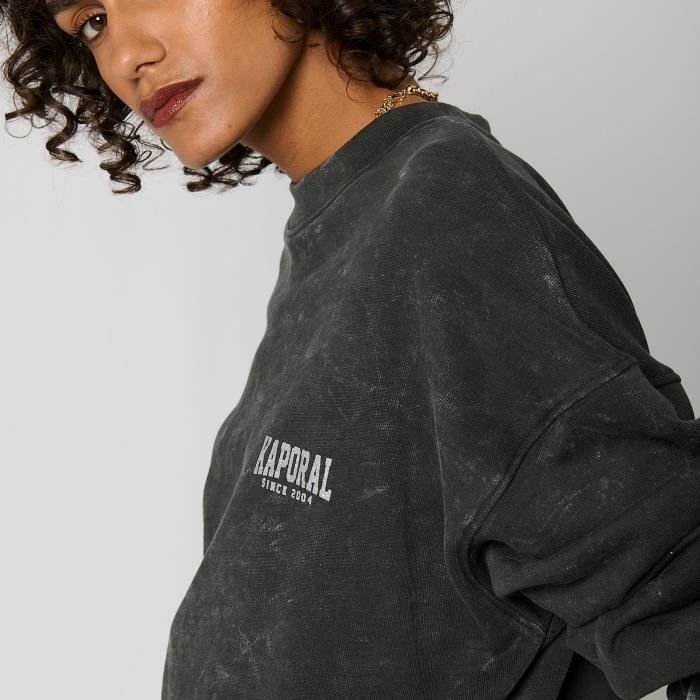 KAPORAL Sweatshirt - Women's - SOGO - Grey - Long Sleeves
