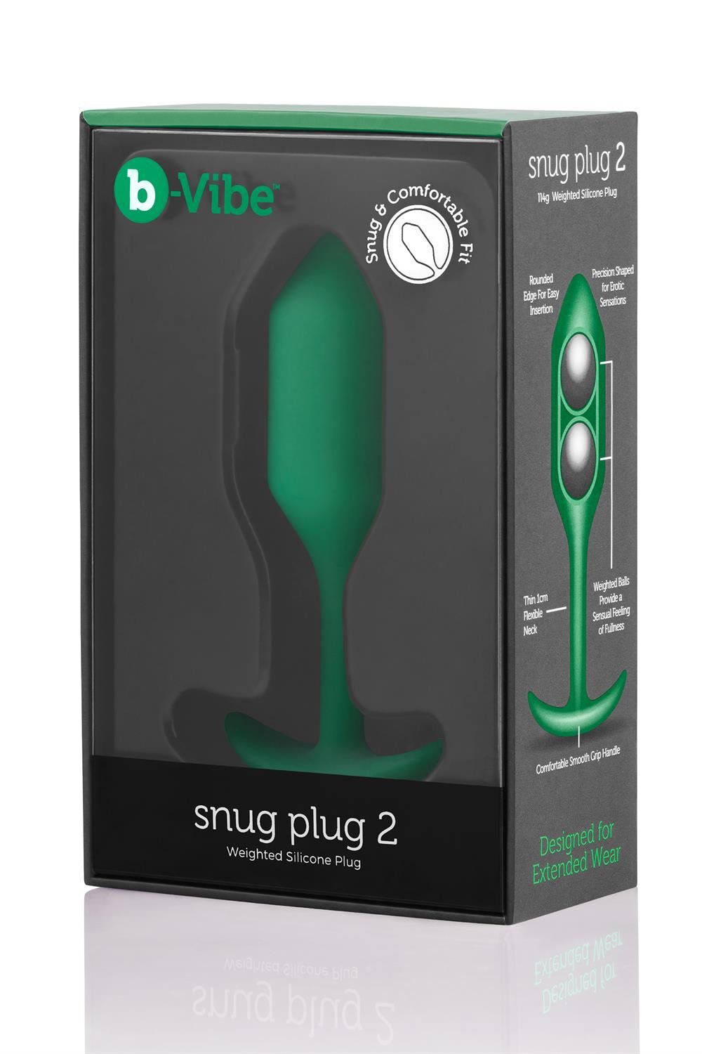 B-Vibe Snug Plug 2 Grün