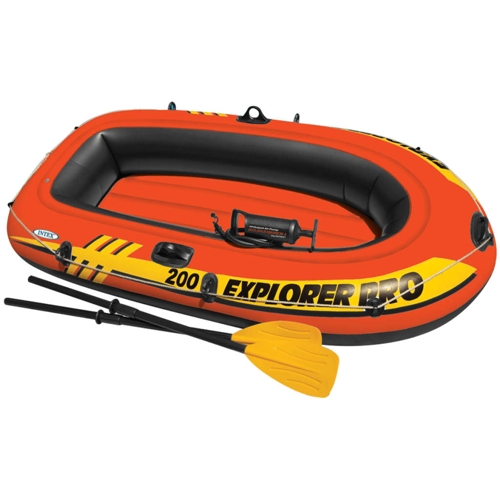 Napihljiv čoln Intex Explorer Pro 200 z vesli in črpalko