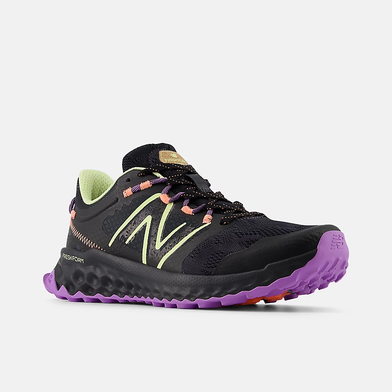 FRESH FOAM Garoé dames - Zwart met Phantom en Limelight