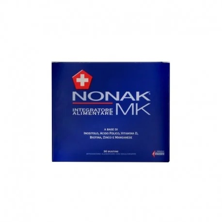 Nonak MK 30 sachês de inositol e ácido fólico