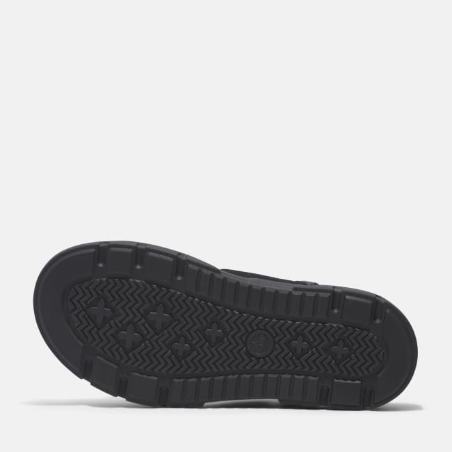 Sandalo a Doppia Fascia Greyfield da Donna in                colore nero
