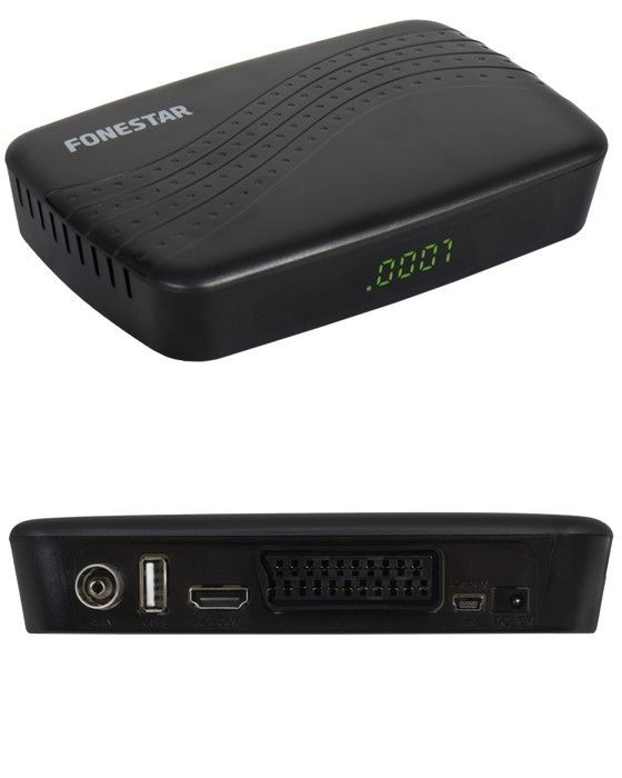 Décodeur TNT - FONESTAR - DVB-T2 HD - Enregistreur PVR - HDMI - Multimédia USB
