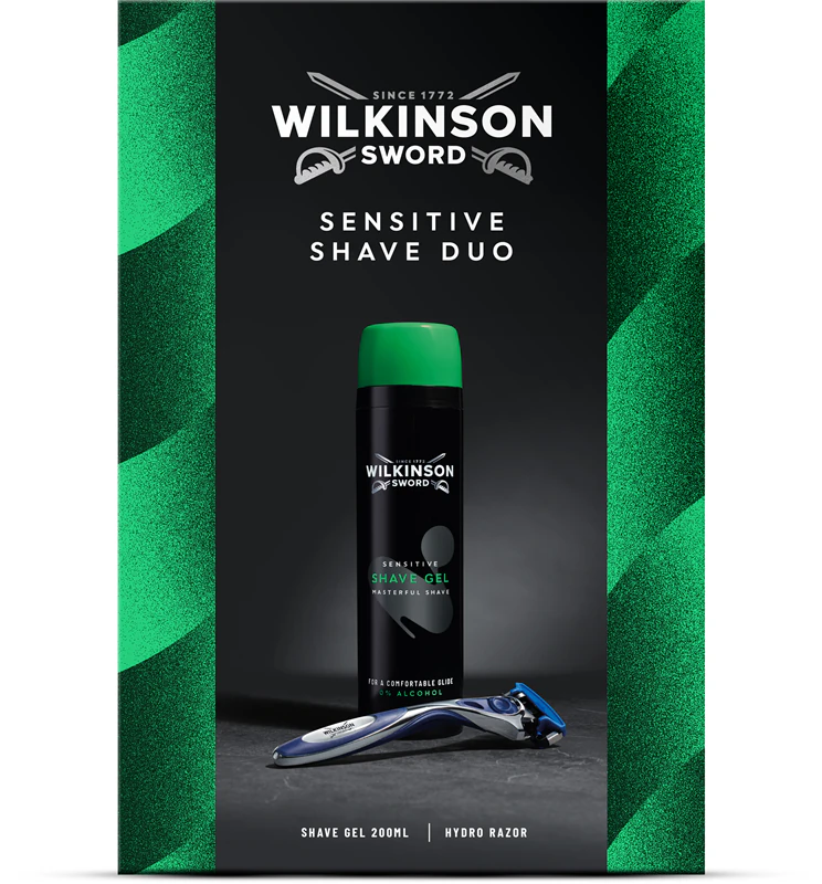 Wilkinson Sword Sensitive Shave Duo scheercadeauset