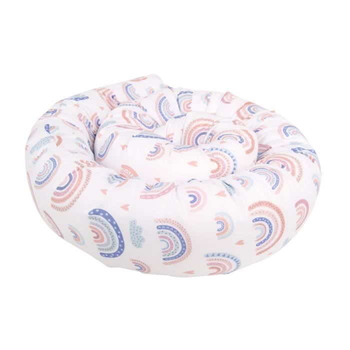 Le coussin servir de tour de lit confortable,de coussin long pour ceux qui dorment sur le côté - 160 cm - arc-en-ciel