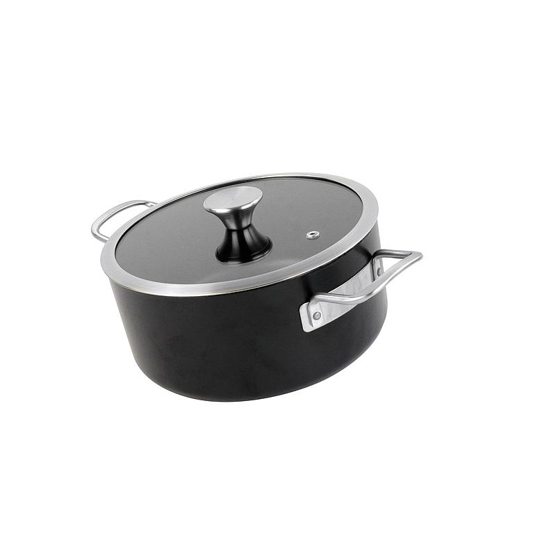 Casseruola da chef Cuisine ø 24 cm con coperchio in vetro Chef
