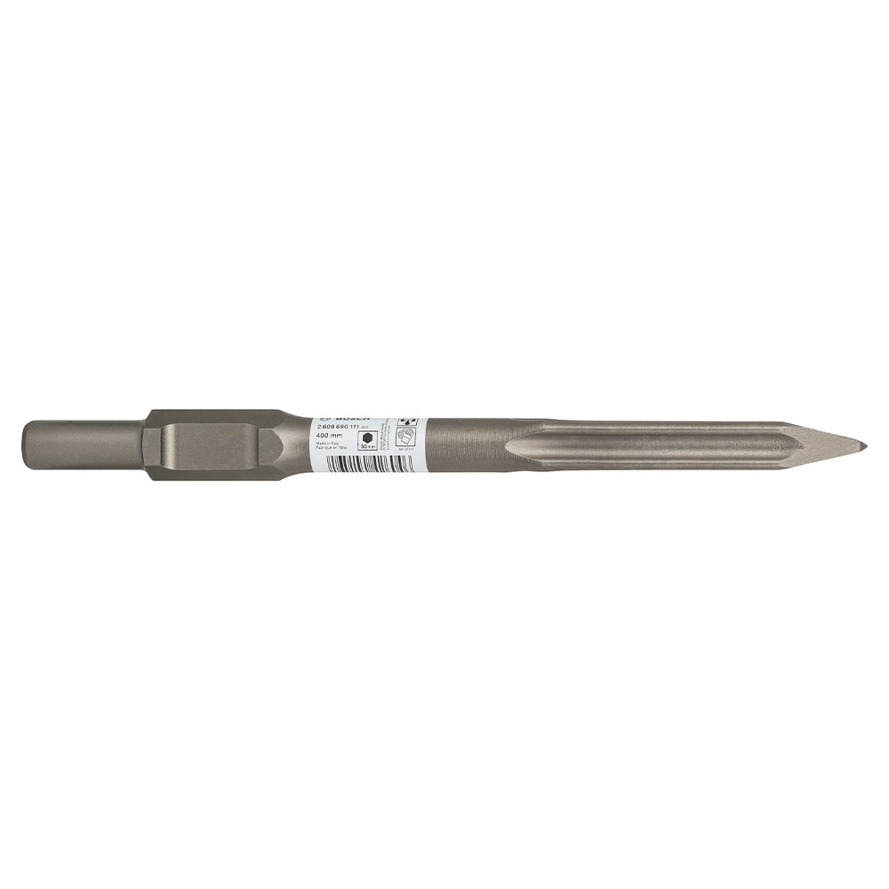 BOSCH 400 mm-es 30 mm-es hatszögletű önélező hegyes vágó