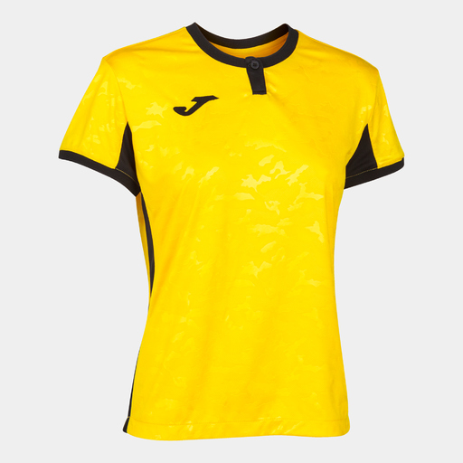 Camiseta Manga Corta Joma Toletum Ii Amarillo Negro