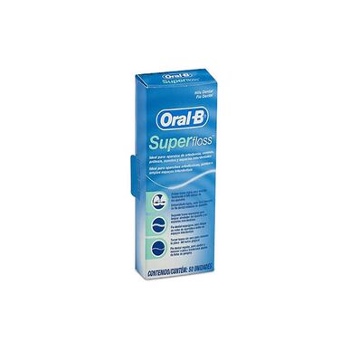 Zubní nit Oral-B Super Floss na rovnátka 50 kusů