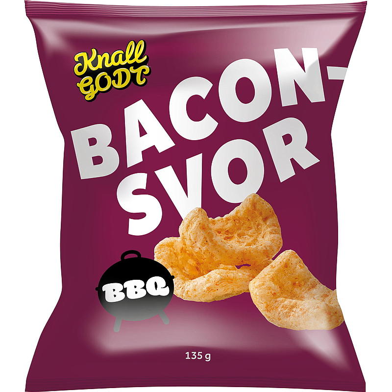 KnallGoodt Baconskins 135 g BBQ KnallGoodt