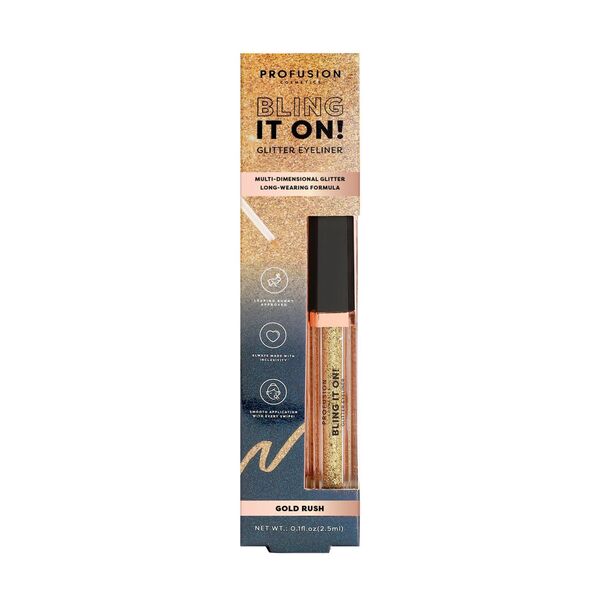 Oční linka Profusion Cosmetics Bling It On - Gold Rush