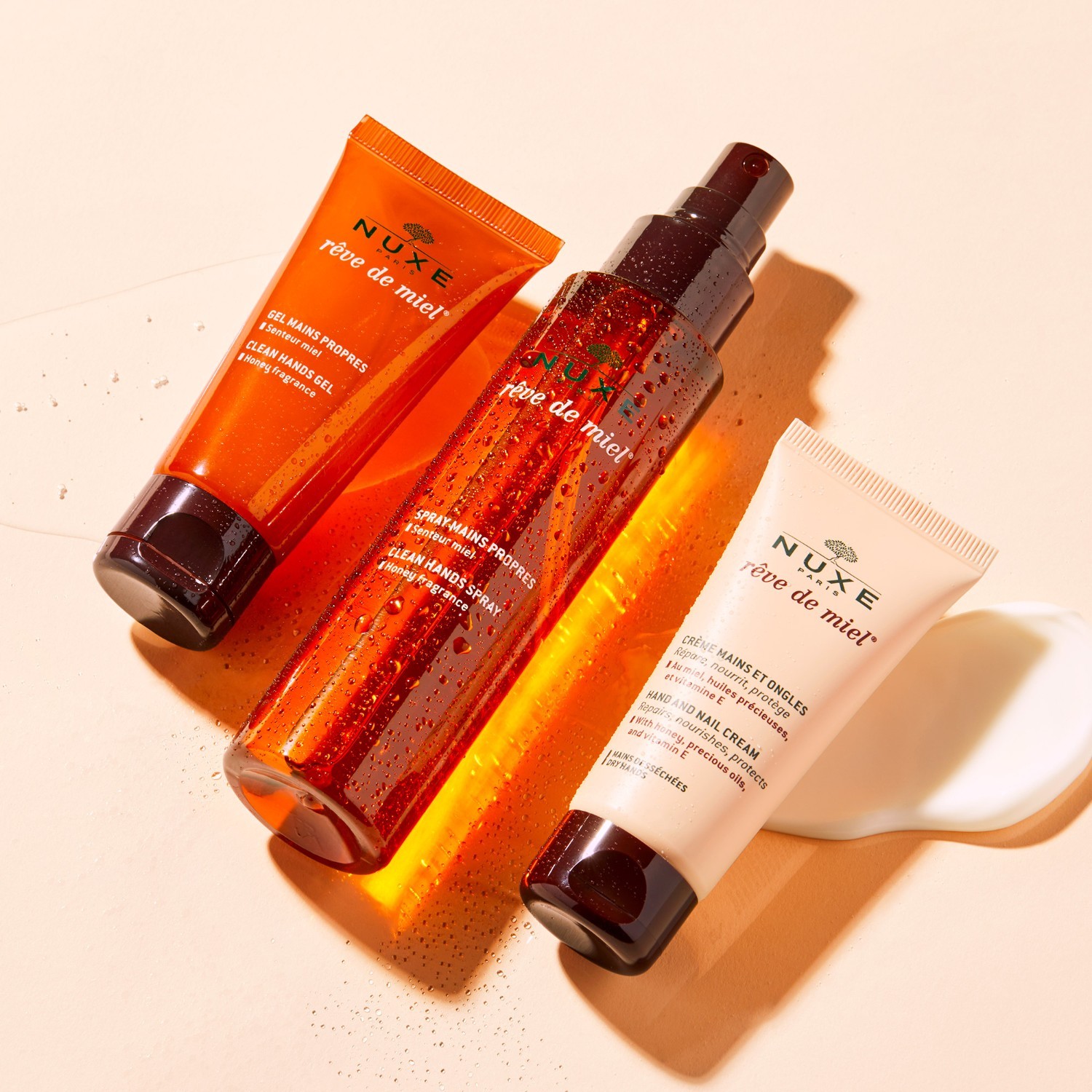 NUXE krema za roke Rêve de Miel® – krema za roke in nohte – 50 ml