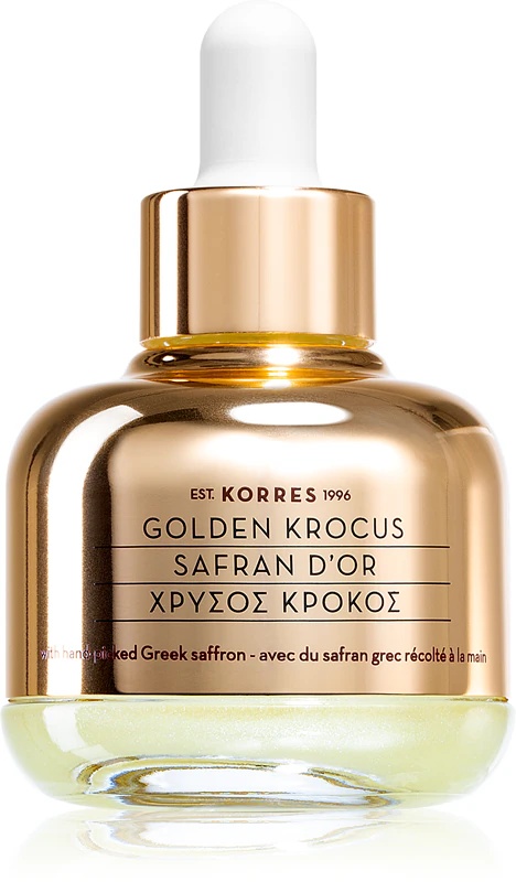 Korres Golden Krokus Saffron Elixir za kožo proti staranju