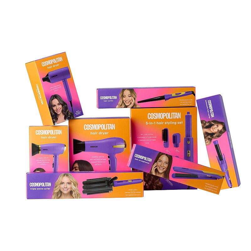 Sèche-cheveux Cosmopolitan 2000 W, pliable, Cosmopolitan