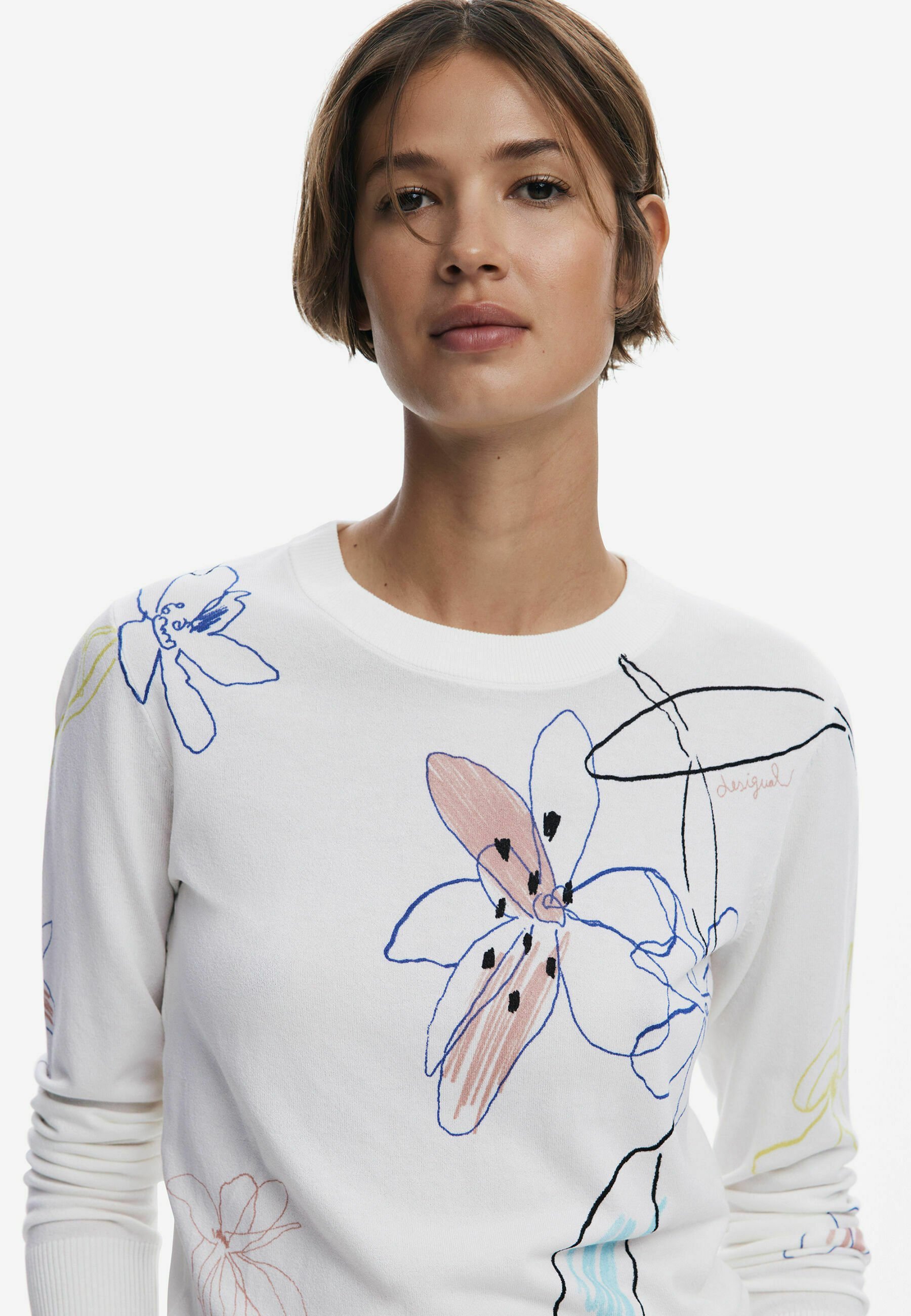 Maglione Desigual - bianco