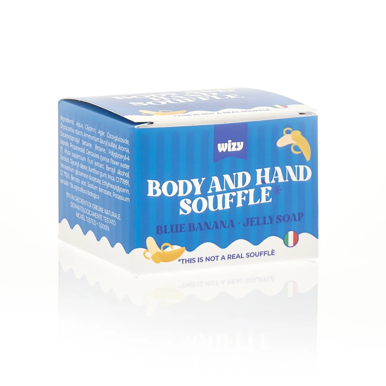 Corpo Body and Hand Soufflè Jelly Soap Blue Banana - Bagno e Doccia, Detergente Mani