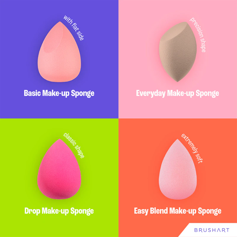 BrushArt Makeup Sponge Špongia na presný make-up na každý deň