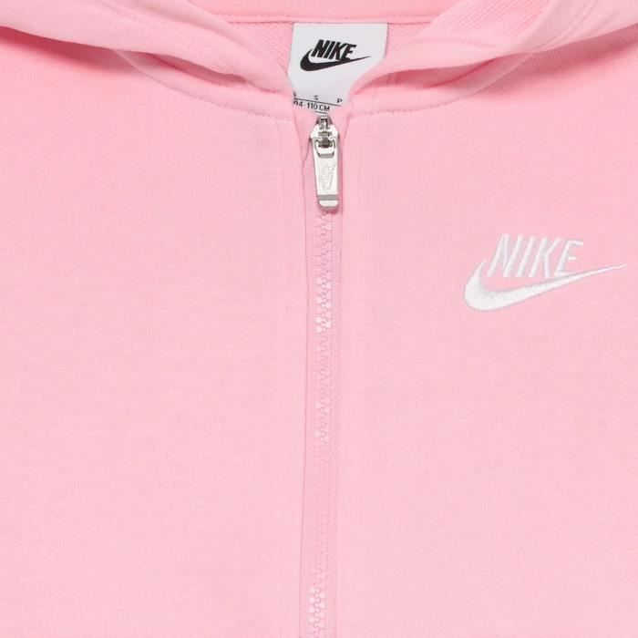 Chándal para niña - Nike - Rosa Club - Manga larga - Transpirable - Multideporte