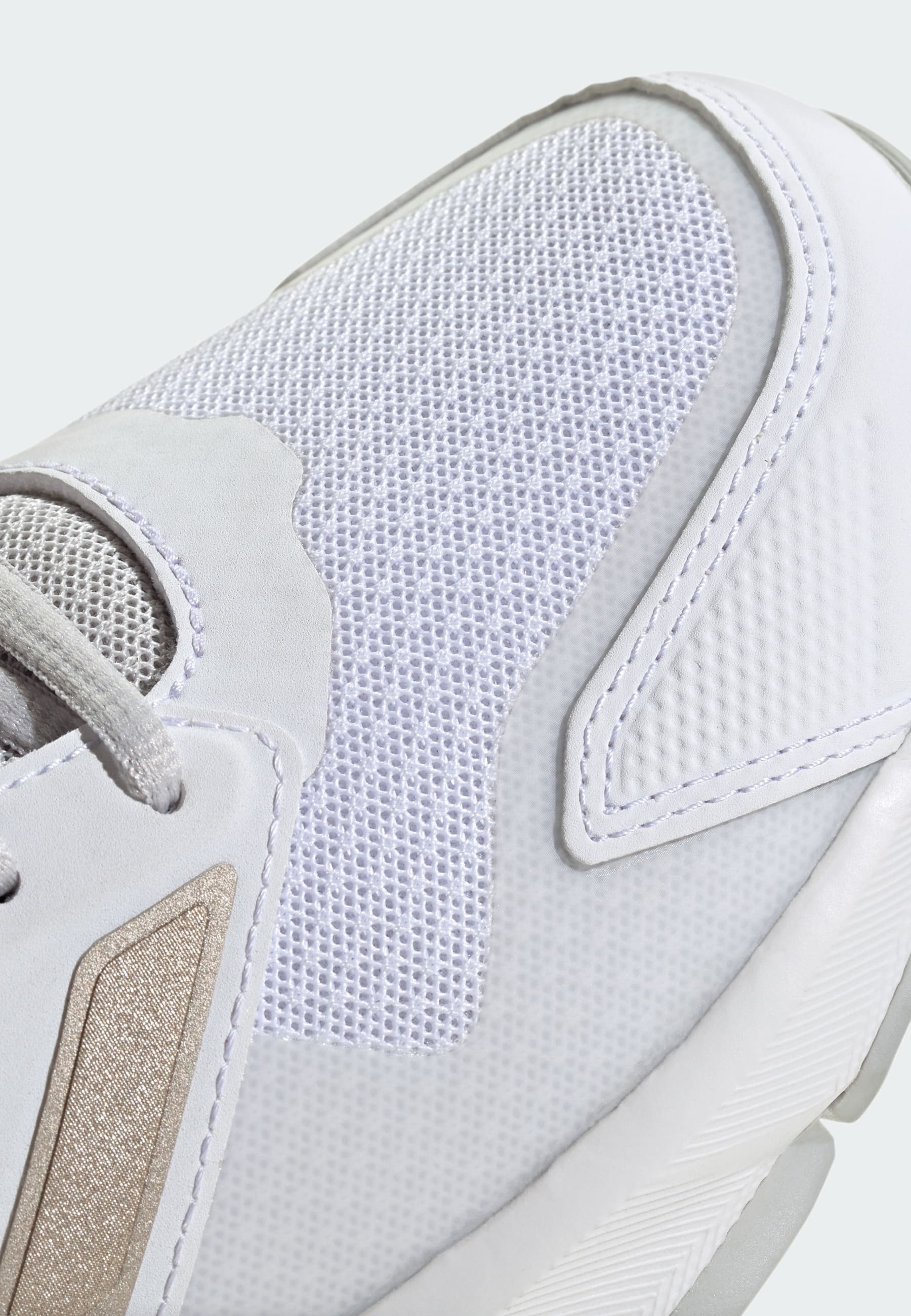 adidas Performance COURTJAM CONTROL – Multicourt-Tennisschuhe – Cloud White Iron Metallic Lucid Red