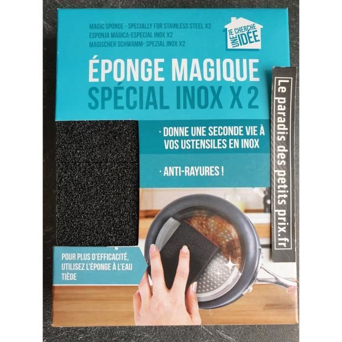 esponjas especiales de acero inoxidable, resistentes a los arañazos, esponja de poliuretano para limpiar acero inoxidable.