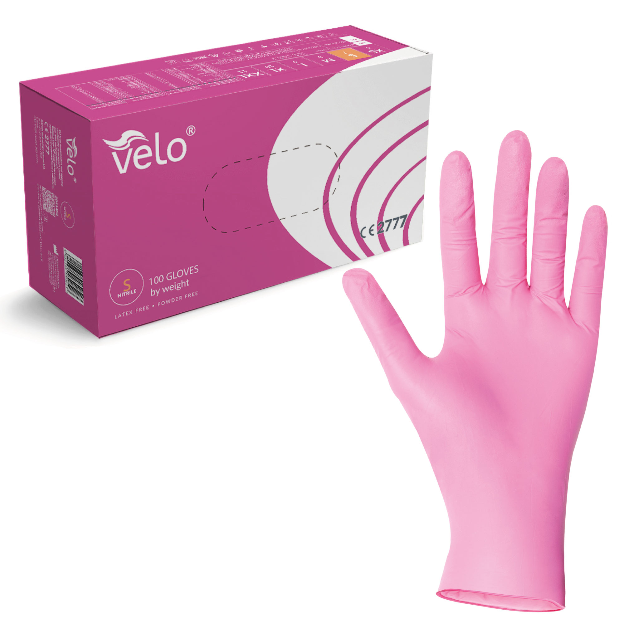 Velo NITRIL ROZA