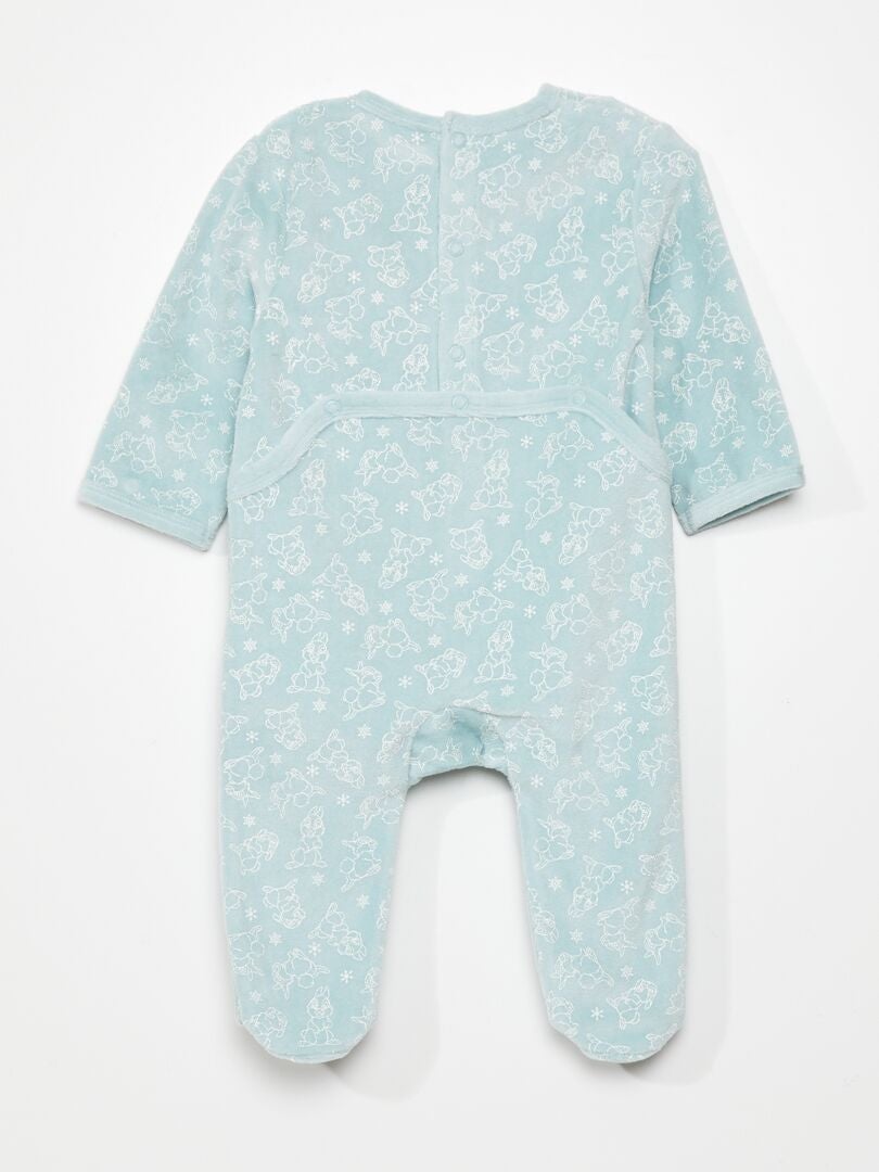 Disney fluwelen romper - blauw