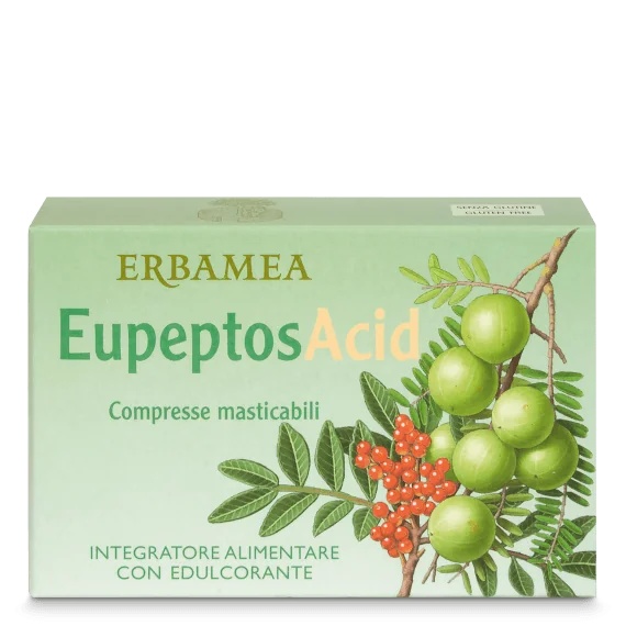 ERBAMEA Acide eupeptique Erbamea 30 comprimés Complément alimentaire pour l'acidité gastrique